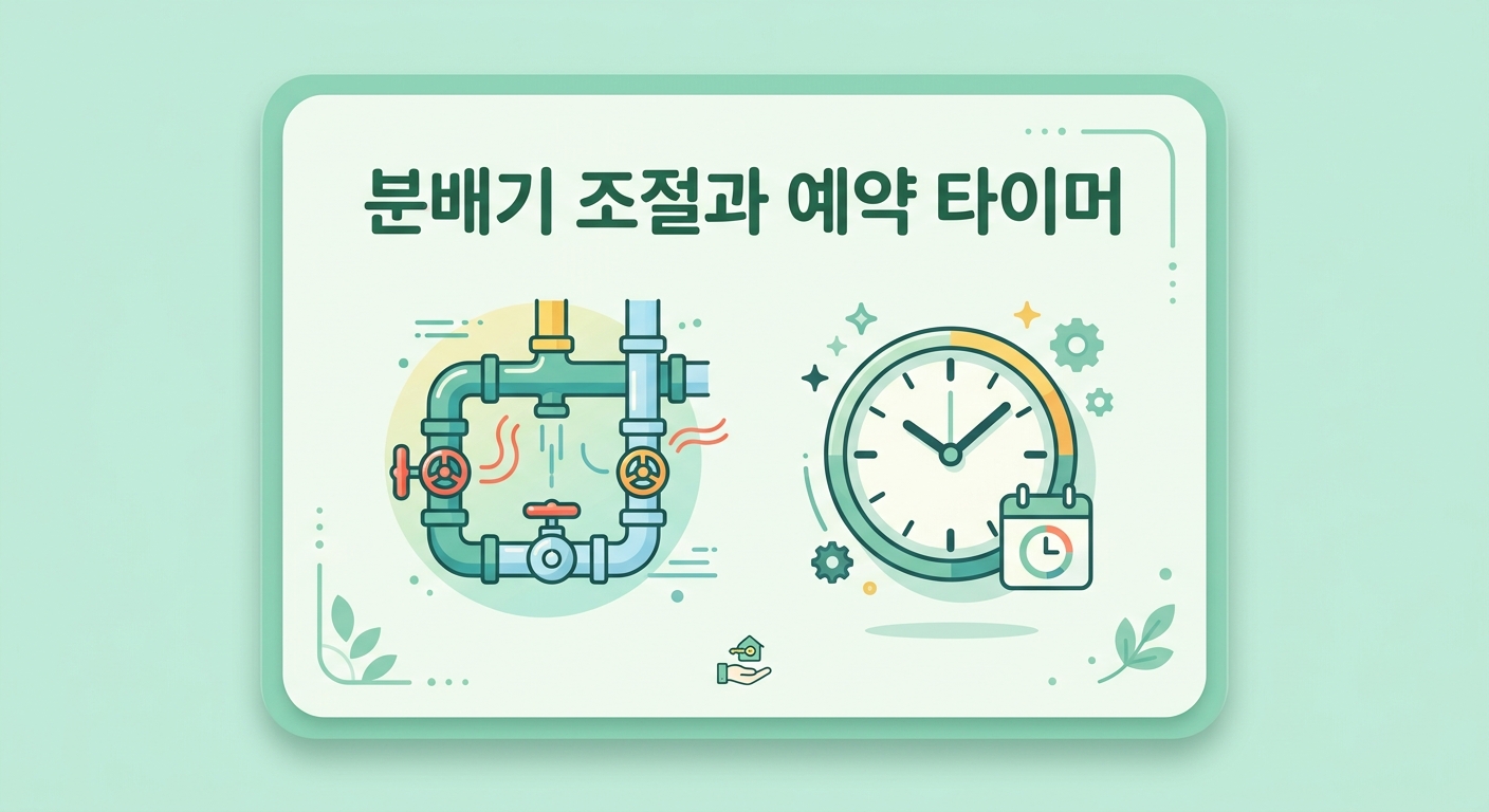 보일러 난방비 아끼는 사용법