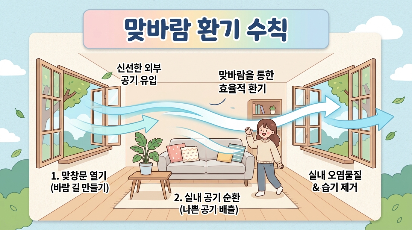 환절기 실내 환기 방법