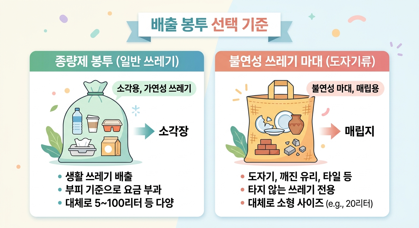 깨진 유리컵 도자기 버리는 법
