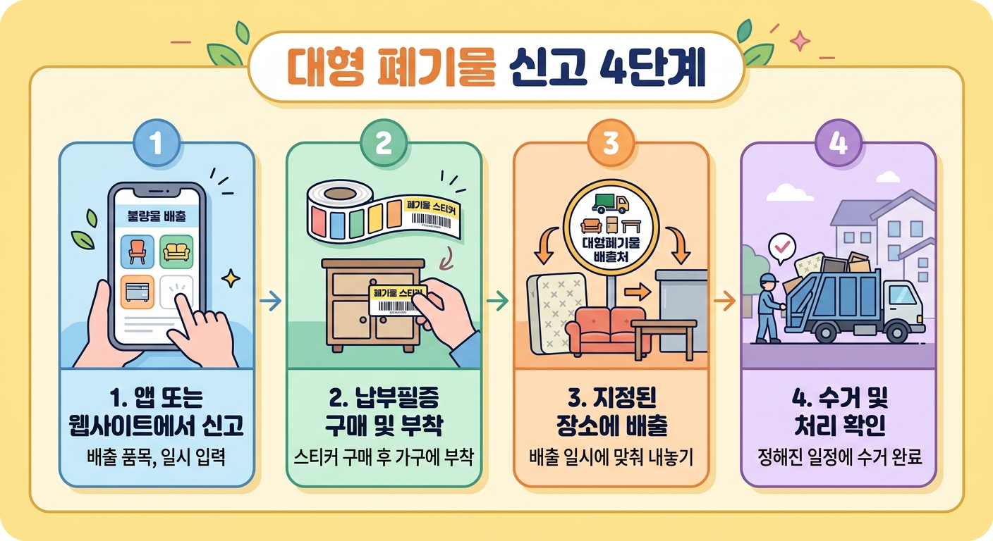 이불 베개 버리는 법